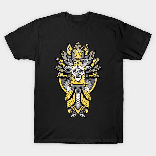 Skullking - black and gold T-Shirt by LAckas